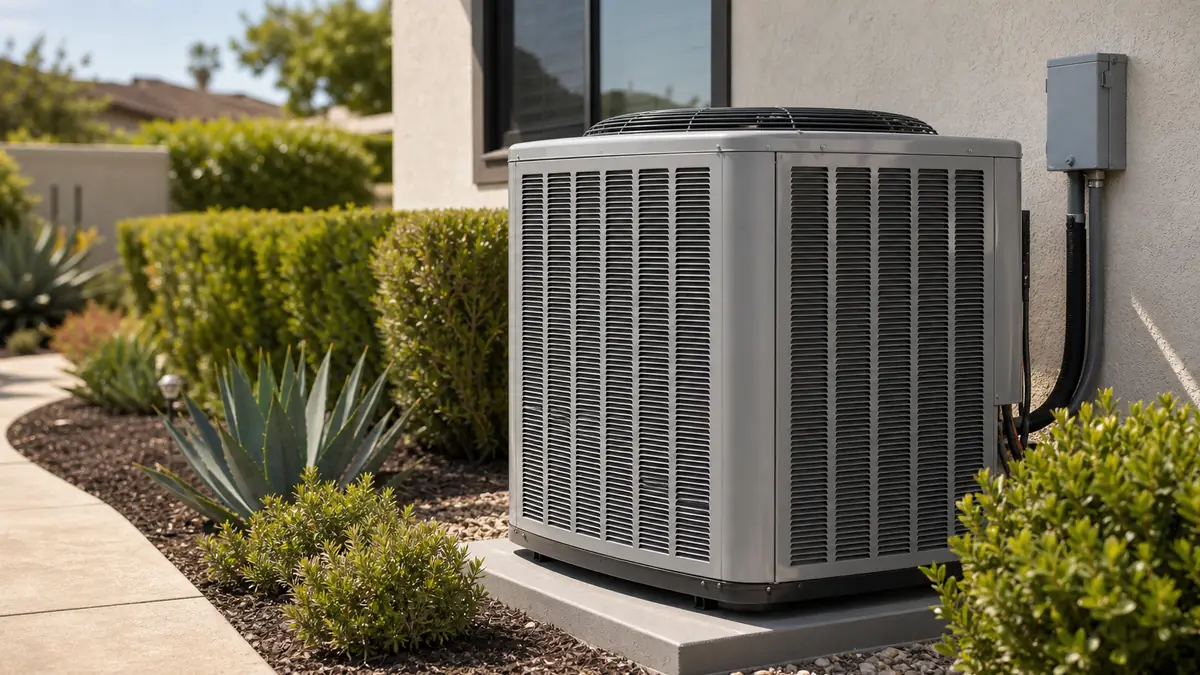 Illustration of the Carrier heat-pump lineup in West Covina